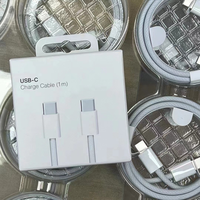 Cable de Datos Universal de 1M, Trenzado, de 60W, Tipo C a USB C, con Blindaje, Estándar para iPhone 16Pro, Carga Rápida PD, Cable USB Tipo C