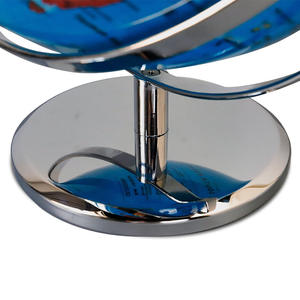 Globe rotatif universel de 32 cm, revêtement PVC, étanche, carte du monde éducative, support métallique pour l'apprentissage en classe - Product Image 5