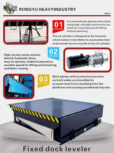 Meja Platform Angkat Vertikal Hidrolik Tetap Khusus untuk Gudang Barang Pabrik 2500x2000mm 3T - Product Image 3