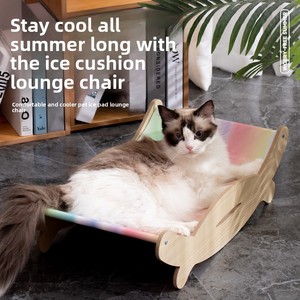 Almohadillas de Hielo para Mascotas OEM, Especialmente Diseñadas para Camas de Perros y Gatos, Cama de Madera para Mascotas para Todas las Estaciones - Product Image 1