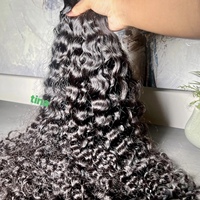 Cheveux Humains Bruts Bouclés et Volumineux / Extensions de Cheveux Humains Bruts 100% Cambodgiens Vietnamiens Bouclés Birmans Crépus Ondulés Bouclés Indiens