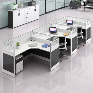<span class=keywords><strong>2025</strong></span> hiện đại Modular nội thất văn phòng tùy chỉnh OEM Máy Trạm bàn nhà máy trực tiếp mở nhân viên văn phòng phân vùng - Product Image 4