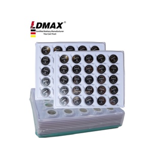 Ldmax bán buôn 210mAh 240mAh Lithium Coin nút pin đống pila CR 2032 3V vỉ khay đóng gói cho đồ chơi và đồng hồ - Product Image 5