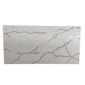 Modern Style Calacatta <b>Quartz</b> <b>Stone</b> Slab Artificial <b>Quartz</b> for Hotel Application Available for Sale - Product Image 2