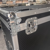 Flight case professionnel en contreplaqué 9 mm pour projecteur à faisceau mobile, flight case pour DJ, transport de projecteur à faisceau pour événements, avec roulettes verrouillables
