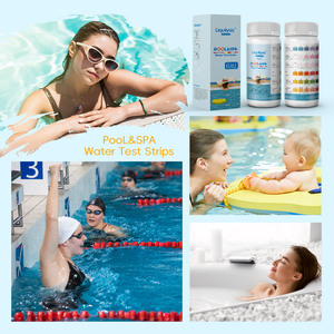 공장 가격 수영장 & 스파 워터 테스터 무료 염소 <span class=keywords><strong>PH</strong></span> 총 알칼리 키트 - Product Image 6
