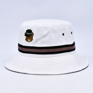 Fábrica de Guangzhou, venta al por mayor, sombrero de cubo de moda, bordado personalizado, gorra de cubo de algodón Unisex para exteriores - Product Image 5