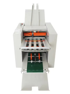 Máquina plegadora <span class=keywords><strong>de</strong></span> papel <span class=keywords><strong>de</strong></span> alta velocidad con instrucciones <span class=keywords><strong>de</strong></span> escritorio eléctrico, máquina plegadora <span class=keywords><strong>de</strong></span> papel <span class=keywords><strong>de</strong></span> archivo automática, fabricación <span class=keywords><strong>de</strong></span> folletos <span class=keywords><strong>de</strong></span> alta velocidad, 1/2, 2/4 - Product Image 2