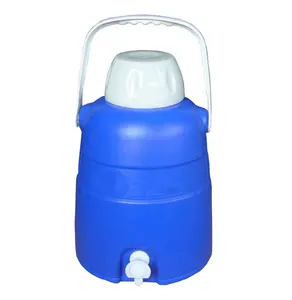 Jarro cooler, jarro de plástico 5l hs com copo para beber, para jarro de gelo com torneira, mantem água ou suco, caixa de resfriamento