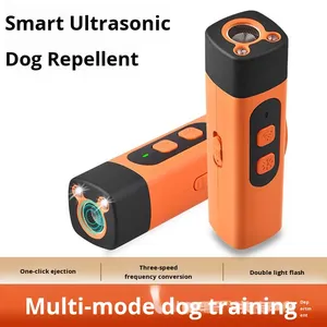 เครื่องเตือนภัยส่วนบุคคลแบบอัลตราโซนิกแบบชาร์จไฟได้ แบตเตอรี่ 800mAh ไฟ LED กระพริบคู่ 3 โหมด ความถี่ปรับได้ เครื่องไล่สัตว์อิเล็กทรอนิกส์แบบพกพา - Product Image 3