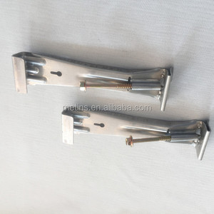 Colgador de canalón de lluvia de aluminio estilo K de tornillo rápido 5 ''6'' con soportes de estructura única de Clip - Product Image 3
