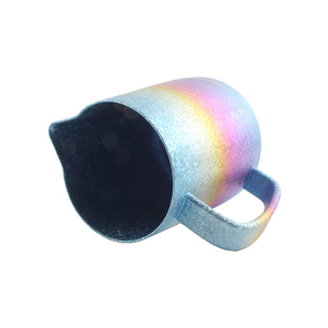 Pichet à lait en titane de luxe avec logo personnalisé, pour café au lait, cappuccino, latte art, barista, pichets à vapeur - Product Image 5