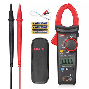 Pinza amperimétrica profesional UT213B True RMS de alta precisión AC 400A, delgada, con calibrador - Product Image 1