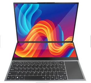 Design bon marché nouveau 16 + 14 pouces double écran tactile I7-9750H <span class=keywords><strong>ordinateur</strong></span> <span class=keywords><strong>portable</strong></span> 2 To SSD lumière jeu et <span class=keywords><strong>ordinateur</strong></span> <span class=keywords><strong>portable</strong></span> de bureau - Product Image 2