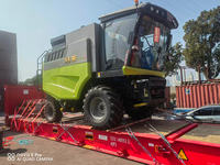 Moissonneuse-batteuse 190HP TE100 TE100PRO, largeur de coupe 4,0 m, transmission hydrostatique, pour blé, riz, maïs