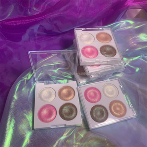 Ombre à paupières en pigments multichromes 4 couleurs, maquillage magique des yeux Pastel <span class=keywords><strong>caméléon</strong></span> Indie métallique duchrome - Product Image 5
