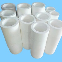Entretoise en PTFE blanc anti-corrosion à prix d'usine, jeu de rondelles creuses pour joints d'arbre en plastique