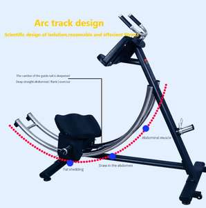 Máquina de <span class=keywords><strong>Abdominales</strong></span> <span class=keywords><strong>AB</strong></span> <span class=keywords><strong>Coaster</strong></span>, Carga Máxima de 500 kg, Entrenador de Core <span class=keywords><strong>para</strong></span> Adultos, Ruedas de Ejercicio Abdominal, Portátil <span class=keywords><strong>para</strong></span> Cualquier Lugar - Product Image 6