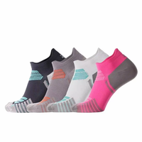 Chaussettes de Compression Athlétique en Coton Unisexe Conception de Logo Personnalisé ODM Fourniture de Chaussettes de Sport Tricotées Technique OEM Cheville
