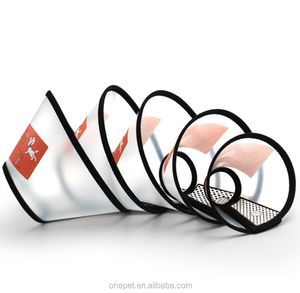 7 tailles collier élisabéthain fournitures pour animaux de compagnie Anti-morsure chien cou récupération collier élisabéthain chien cône - Product Image 6