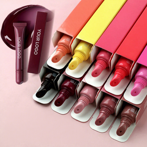 ลิปกลอสเนื้อน้ำประกายหวานละมุน แบรนด์ส่วนตัว 10 สี บรรจุหลอด รับทำโลโก้ กันน้ำ ติดทนนาน สำหรับใช้ในชีวิตประจำวัน - Product Image 5
