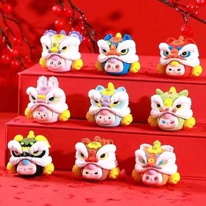 2026 nouveau bébé de trois ans PVC Dragon World jouet Figure Statues série deuxième génération galvanoplastie des centaines de noms de famille - Product Image 2