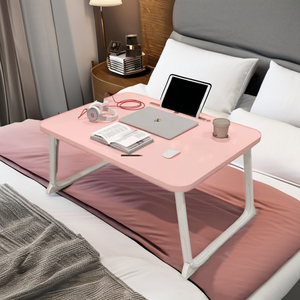 Adjustable Wooden Laptop <strong>Desk</strong> <strong>Foldable</strong> Convertible Design for Home Use Lazy Student Dormitory Study Table on Bed <strong>Small</strong> <strong>Desk</strong> - Product Image 4