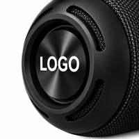 Altavoz Portátil con Impresión Promocional, Altavoz de Escritorio LED Impermeable con Sonido HiFi para Juegos y Música