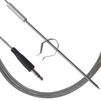 Sonde de température pour viande de barbecue, étanche, avec thermistance NTC, qualité alimentaire, haute précision, réponse rapide, câble PVC/XLPE, vente en gros