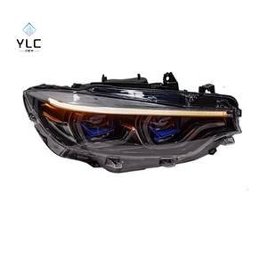 Faros Láser YLC para Automóviles <span class=keywords><strong>BMW</strong></span> Serie 4 F32 M4 F82, Luces Delanteras Blancas y Amarillas DRLs <span class=keywords><strong>430</strong></span> 435 440i, Conexión Directa - Product Image 6