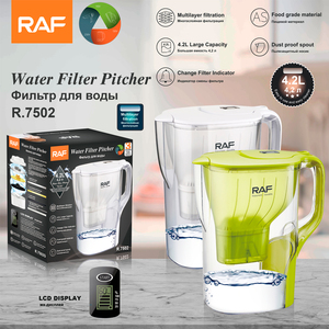 2024 Filtre à eau Pichet à eau domestique <span class=keywords><strong>avec</strong></span> cruche à <span class=keywords><strong>charbon</strong></span> <span class=keywords><strong>actif</strong></span> - Product Image 5