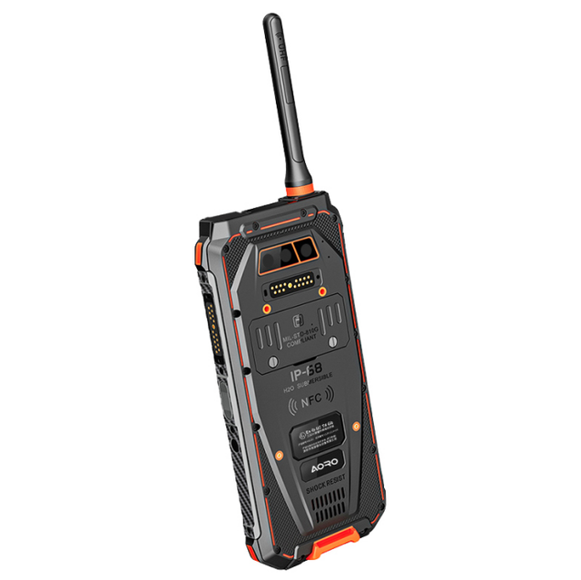 [NO CAMERA]AORO M5 5G 6.0 Inch Octa Core Rugged Smartphone Android 5G with NFC 8+256GB Above 8000mAh Shockproof Phones