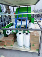 Enrouleuse automatique de balles de maïs ensilé pour bétail avec film étirable, pour la fixation et l'emballage de l'ensilage