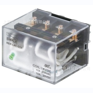 Machiyo 24VDC RER-L4C-D24อุตสาหกรรม10A สัมผัสพลังงานสูงขนาดเล็กสำหรับโหลดมอเตอร์ - Product Image 1