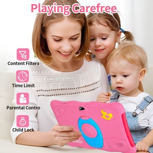 7-Inch Trẻ Em Máy Tính Bảng Android 13.0 3GB 32GB Intel Bộ Vi Xử Lý-Silicone Trường Hợp Cho Trẻ Em Của Giáo Dục Sử Dụng Mới Tab Tabletta Loại C - Product Image 4