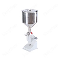 Machine de dosage et de remplissage de liquide à piston manuel de type bureau HY-A03