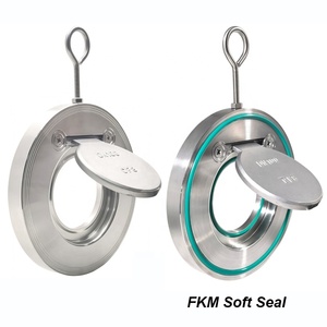 Clapet <span class=keywords><strong>anti</strong></span>-<span class=keywords><strong>retour</strong></span> à disque unique en acier inoxydable pour pipeline, <span class=keywords><strong>anti</strong></span>-reflux - Product Image 3