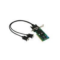 Nouvelle série CP-132UL : Carte série universelle PCI 2 ports RS-422/485 avec isolation optionnelle 2 kV. Prix sur demande.