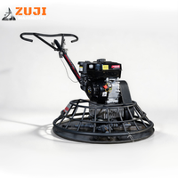 ZUJI Hochleistungs-Betonkantenglätter mit 5,5 PS Lifan-Motor, Benzinbetrieben, 150 U/min, 8-10 cm Arbeitsmenge, Motorgetriebe ZJ90 1