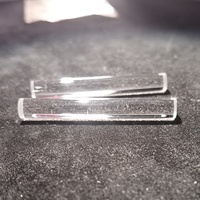 Verre optique à haute transmission a mené la tige de guidage toutes les surfaces polies lentille de tige de guidage de quartz résistant aux hautes températures