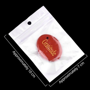 15 Kinds Natural <strong>Amethyst</strong> Crystal Stone OVAL Thumb Pocket Worry Stone Positive Words Tumbled DIY Healing Jewelry Making Gemstone - Product Image 5