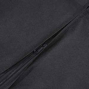 ถุงผ้าทอคุณภาพสูงเป็นมิตรกับสิ่งแวดล้อมผ้าคลุมเสื้อผ้าแบบพับเก็บได้และกันฝุ่นสำหรับจัดเก็บสูทที่คลุมไหล่ทนทาน - Product Image 3