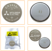 Pilas de Litio MITSUBISHI 3V (CR2032 CR2025 CR2016) para Llaves de Coche, Linternas, Juguetes, Placas Base de Ordenador