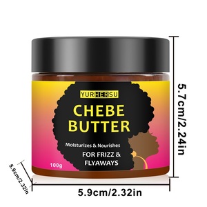 YURHERSU Maschera per <span class=keywords><strong>Capelli</strong></span> al Burro di Chebe Naturale, Nutriente Profonda, Riparatrice, Lisciante e <span class=keywords><strong>Idratante</strong></span>, <span class=keywords><strong>Crema</strong></span> 100g - Product Image 6