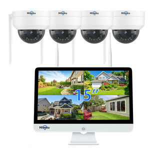 5MP 10CH NVR <span class=keywords><strong>Surveillance</strong></span> vidéo 15 pouces écran LCD moniteur PTZ <span class=keywords><strong>Kit</strong></span> de sécurité vision nocturne <span class=keywords><strong>Wifi</strong></span> dôme sans fil Cctv caméra système - Product Image 1