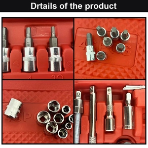 Vendita Diretta dalla Fabbrica, Accettiamo Ordini Personalizzati, Set Professionale di 46 Utensili in Alluminio per Riparazione Auto - Product Image 2