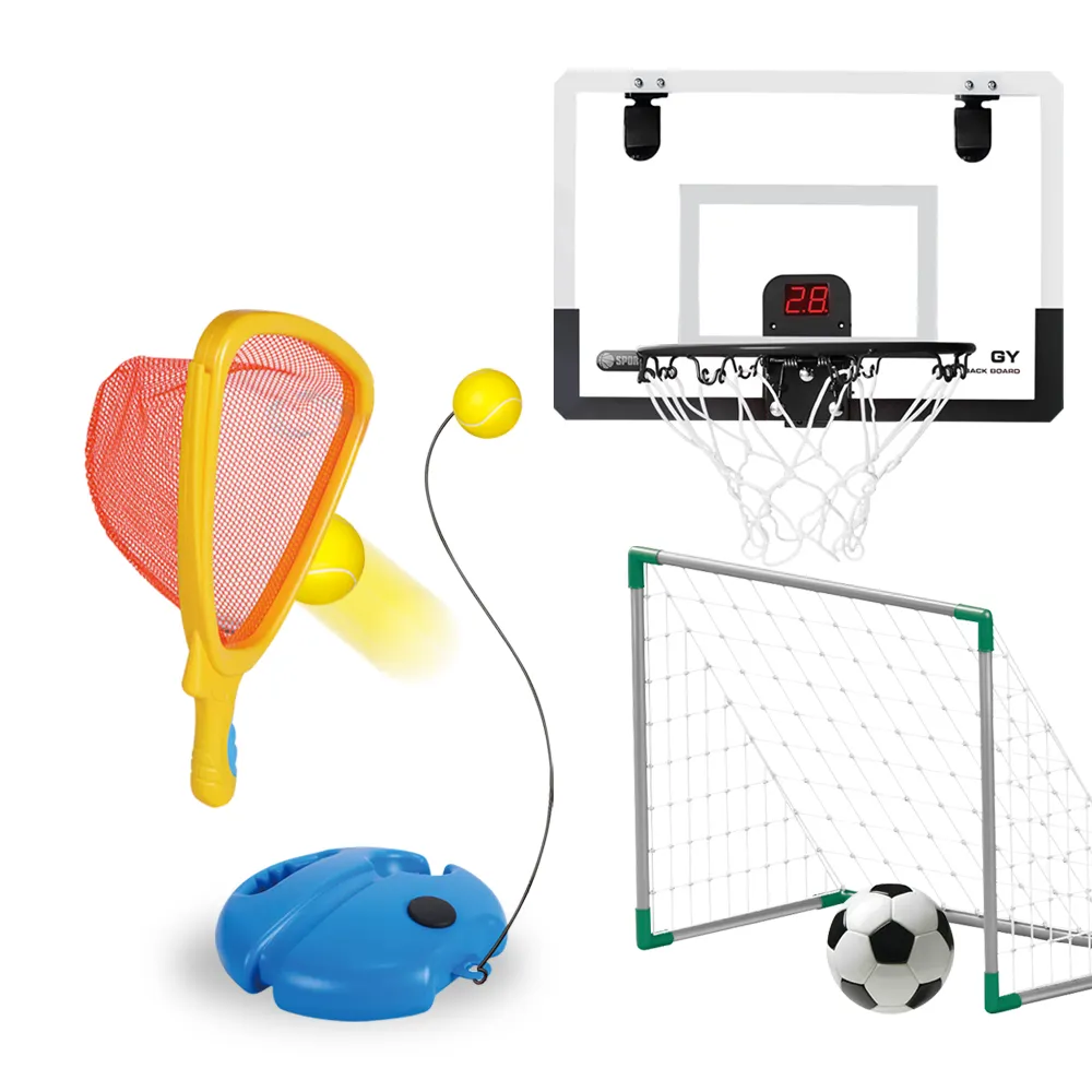 Sport Speelgoed Verschillende Soorten Sport Producten Voor Kinderen En Volwassenen Bokszak Basketbal Voetbal Buiten Deur Spelen Set