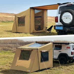 Jason Camping Car Côté <span class=keywords><strong>Abri</strong></span> Tente 2 Ultra Skylight Côté Auvent Tissu Chambre Cheminée Trou Skylight <span class=keywords><strong>Tunnel</strong></span> - Product Image 6