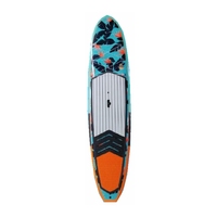 9'4 "personnalisé EPS mousse résine époxy carbone SUP Paddle Board Spray fibre de verre surf Stand up Paddle Board planches de surf