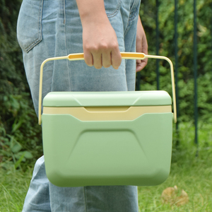 Glacière isotherme IceMaster 5,5 L couleur avocat pour camping en extérieur, conservation du froid pendant 28 heures, idéale pour la pêche et les pique-niques - Product Image 5